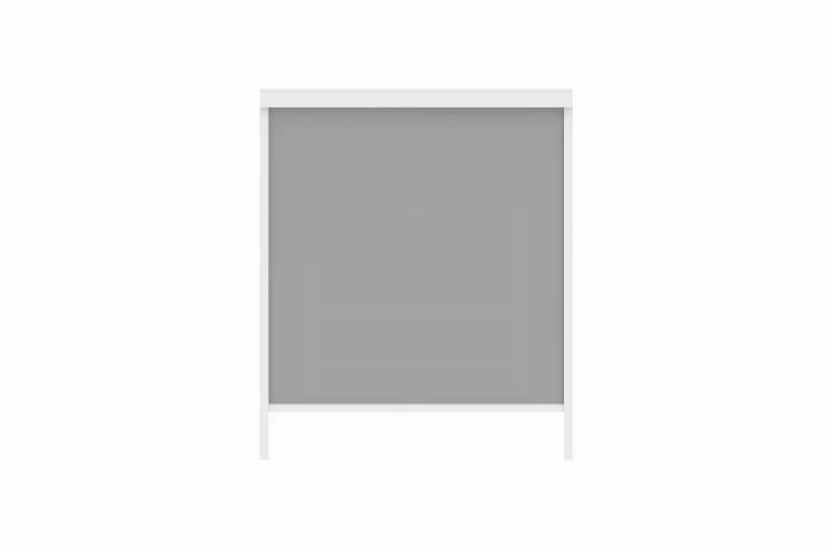 biała ścianka markizowa aluminium pergola ogrodowa - majowo.pl