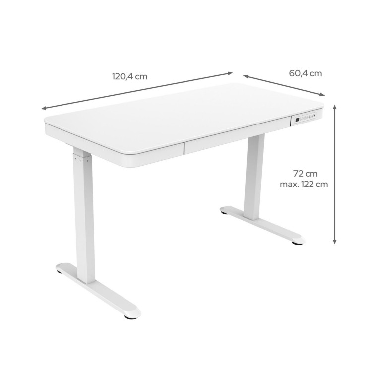 Biurko ergonomiczne.