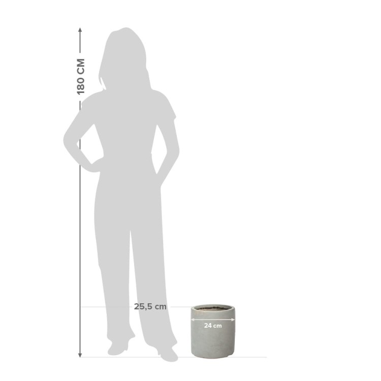 Donica ogrodowa ceramiczna.