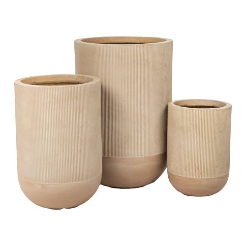 Donica ogrodowa brązowa.