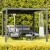 Pergola ogrodowa aluminiowa 3x3 z oświetleniem Led - majowo.pl