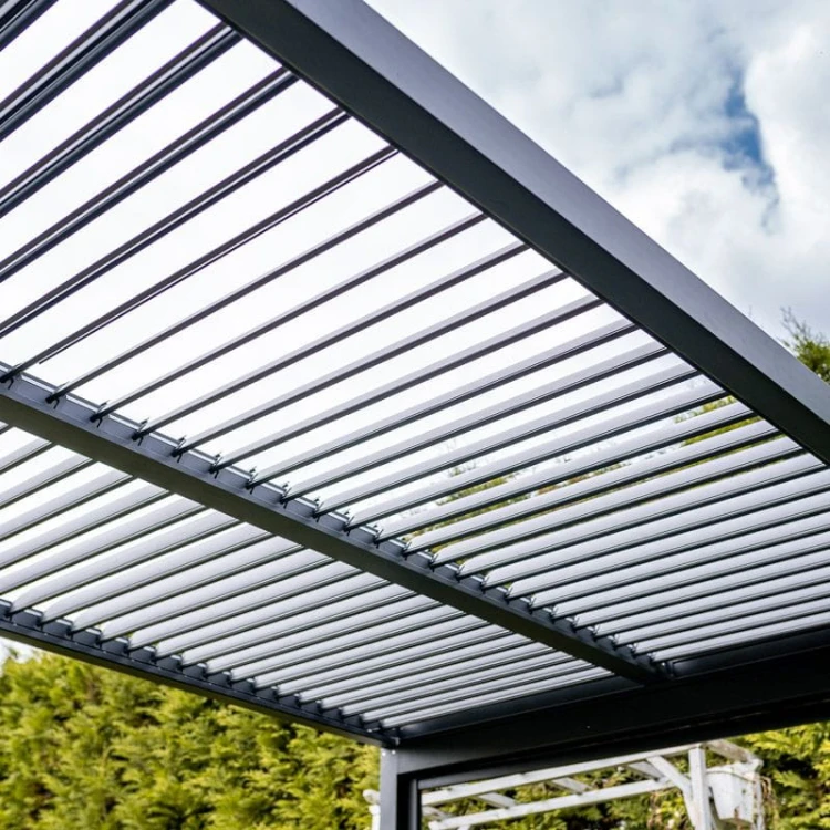 Pergola ogrodowa aluminiowa 3x3 z oświetleniem Led - majowo.pl