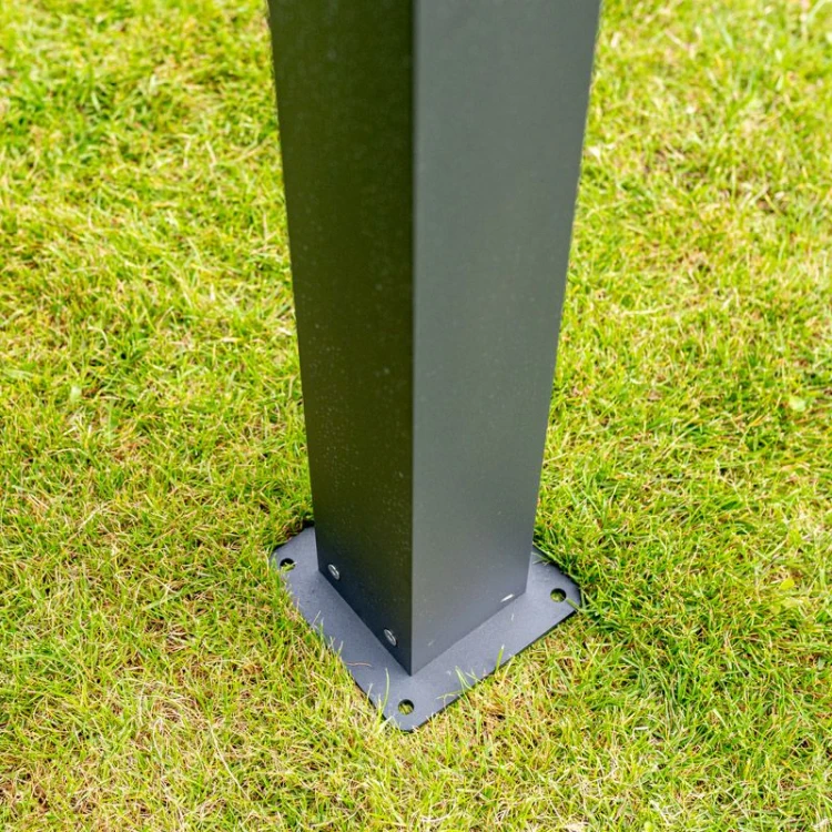 Pergola ogrodowa aluminiowa 3x3 z oświetleniem Led - majowo.pl