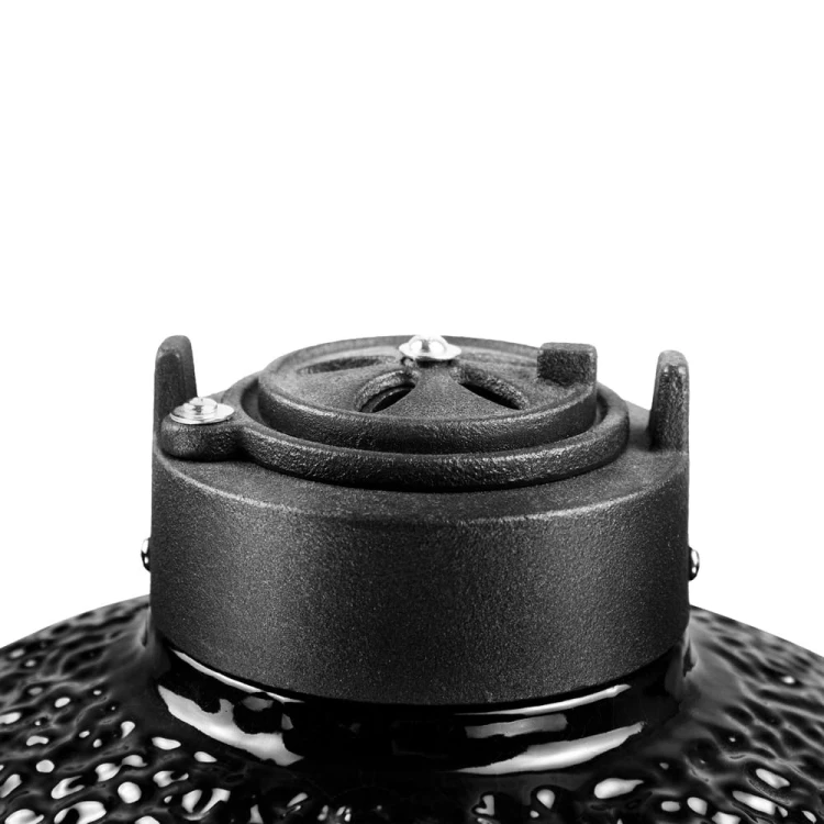 Nowoczesny grill węglowy ceramiczny.