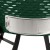 Ceramiczny grill węglowy z półkami.