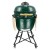 Ceramiczny grill węglowy z polkami.