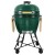 Grill ceramiczny węglowy z półkami bocznymi.