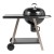 Grill węglowy ogrodowy z pokrywą.