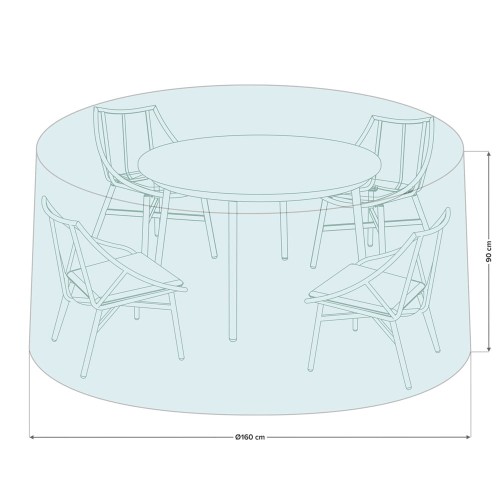 Pokrowiec na meble ogrodowe.
