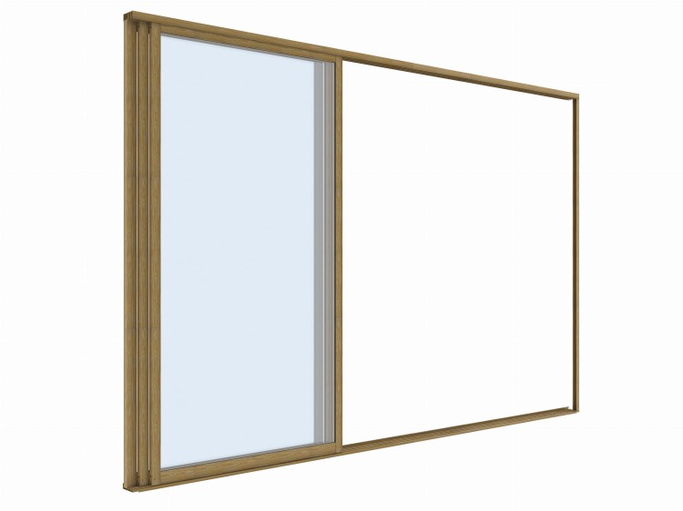 Szklane drzwi do pergoli.