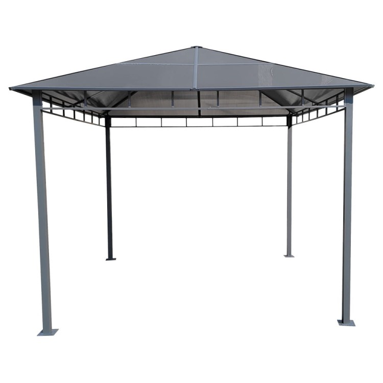 Pawilon ogrodowy z daszkiem.