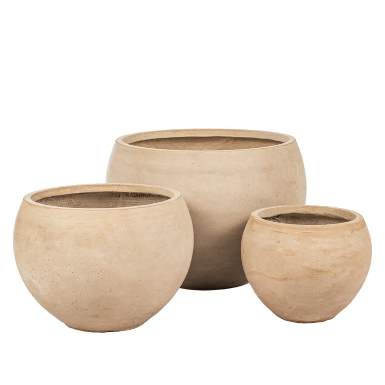 Ceramiczna donica ogrodowa.