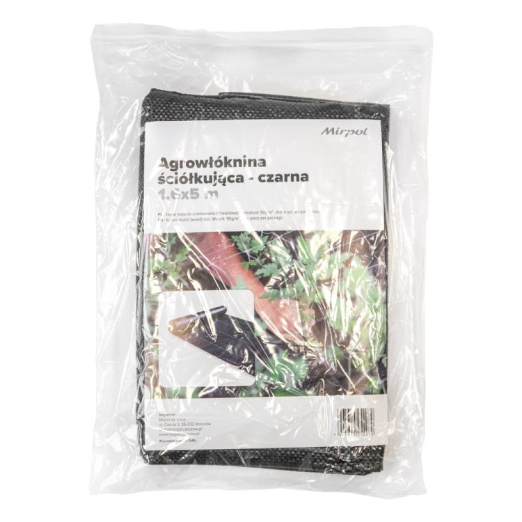 Agrowłóknina czarna.