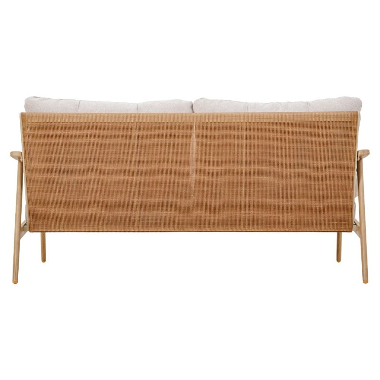 Meble ogrodowe kawowe.