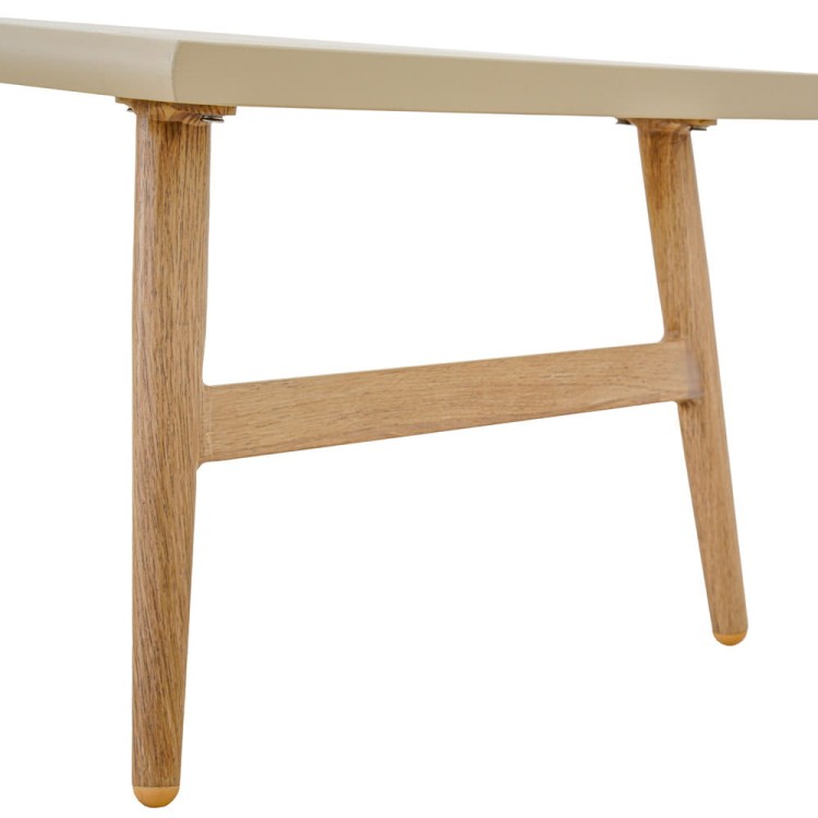 Meble ogrodowe kawowe.