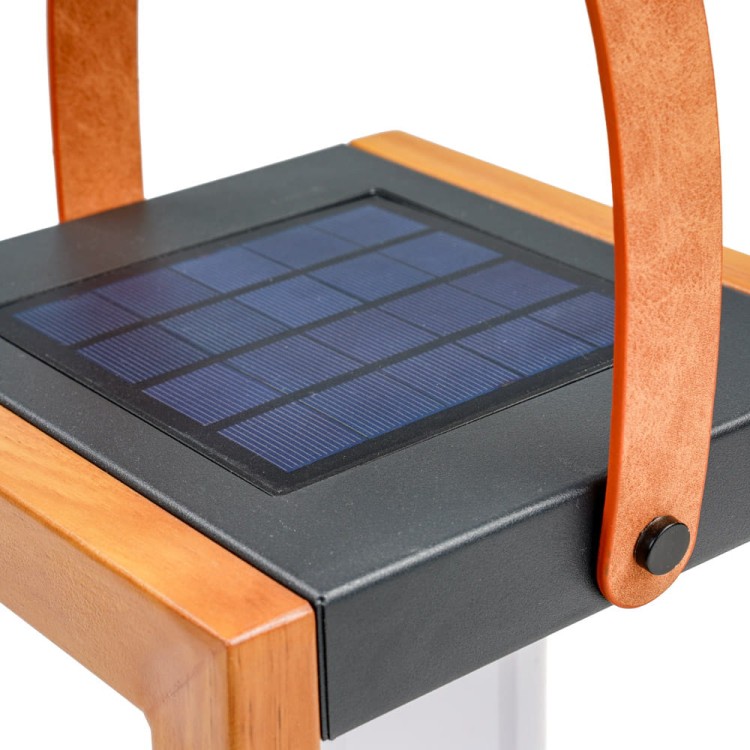 Lampa solarna ogrodowa.