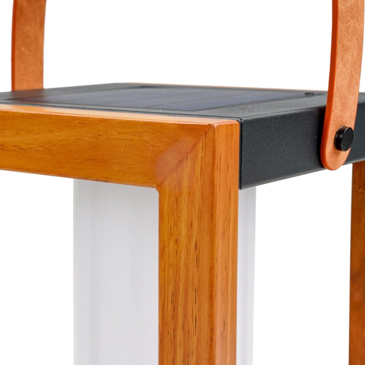 Lampa solarna ogrodowa.