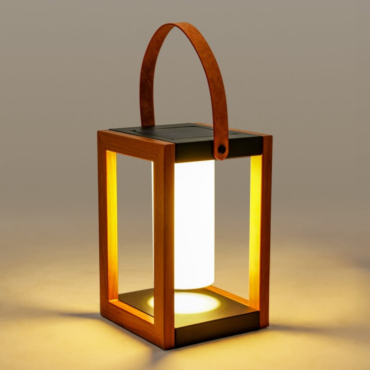 Lampa solarna ogrodowa.