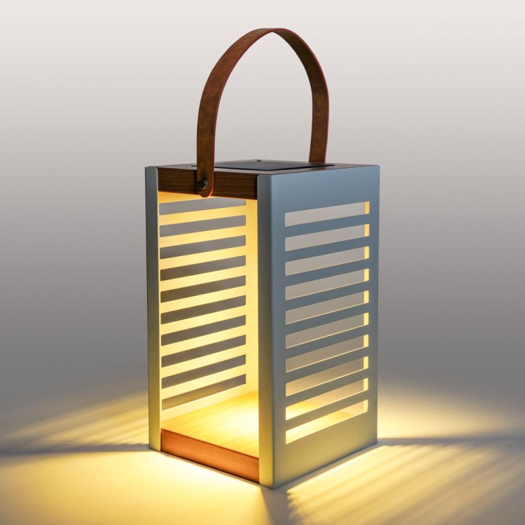 Lampa ogrodowa solarna.