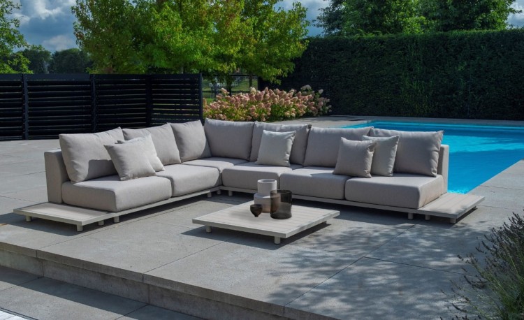 Zestaw mebli z narożnikiem