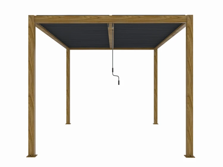 Pergola ogrodowa luxe 3x4 drewno - majowo.pl