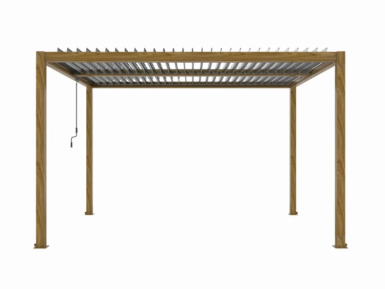 Pergola ogrodowa luxe 3x4 drewno - majowo.pl