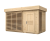 Sauna ogrodowa zewnętrzna.