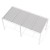 Pergola ogrodowa luxe 7,8x3 - majowo.pl