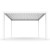 Pergola ogrodowa luxe 3x3 - majowo.pl