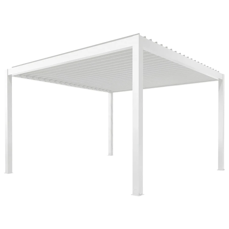 Pergola ogrodowa luxe 3x4 biała - majowo.pl