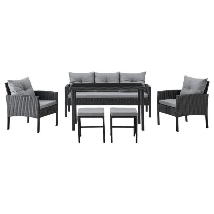 Zestaw mebli ogrodowych.