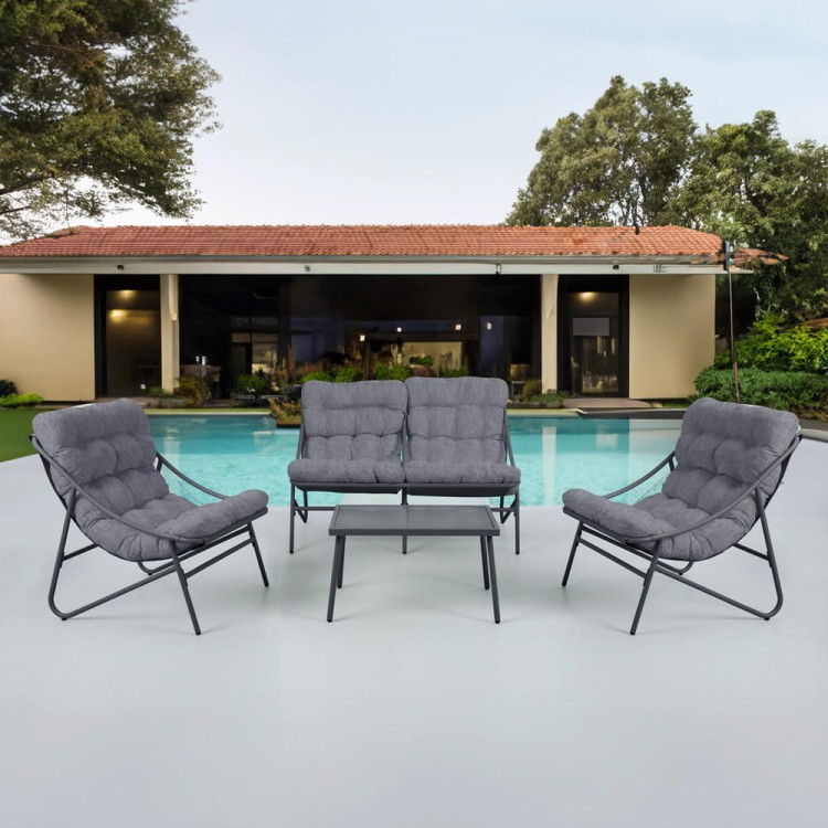 Zestaw mebli ogrodowych.