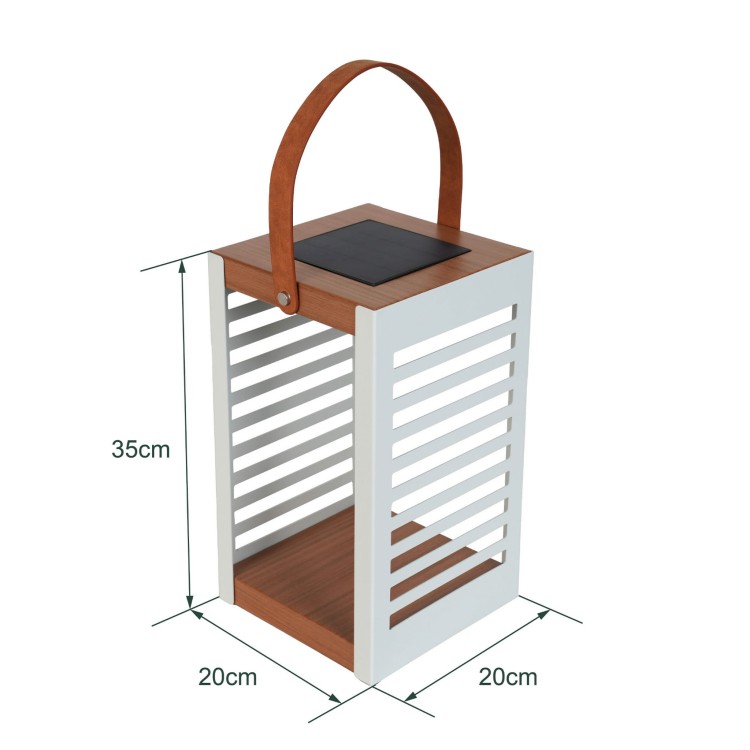 Lampa ogrodowa solarna.