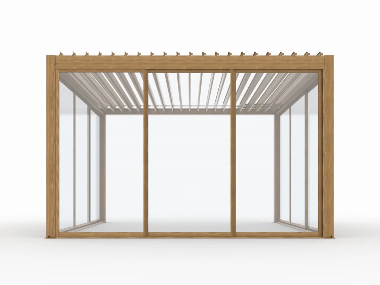 Pergola ogrodowa elektryczna 4x4 - majowo.pl