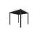 Pergola ogrodowa aluminiowa 3x3 z oświetleniem Led - majowo.pl
