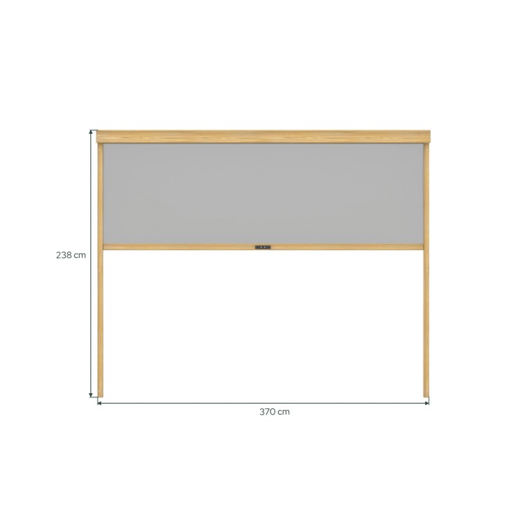 MARKIZA TARASOWA MANUALNA 370X238 CM ŚCIANKA BOCZNA 4M DO PERGOLI LUXE KOLOR DREWNA.jpg