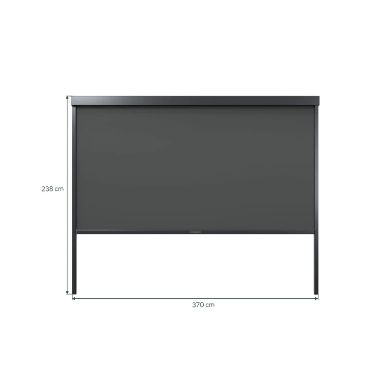 markiza akcesoria Luxe antracyt 2,5m - majowo.pl