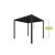 Pergola ogrodowa aluminiowa 3x3 z oświetleniem Led - majowo.pl