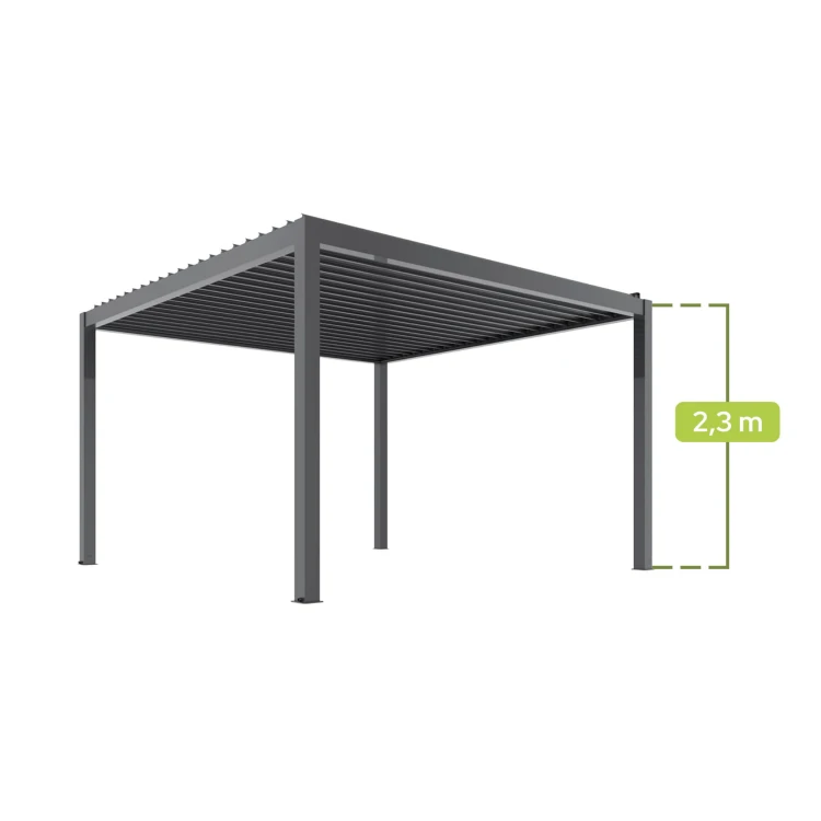 Pergola ogrodowa 3x4 luxe - majowo.pl