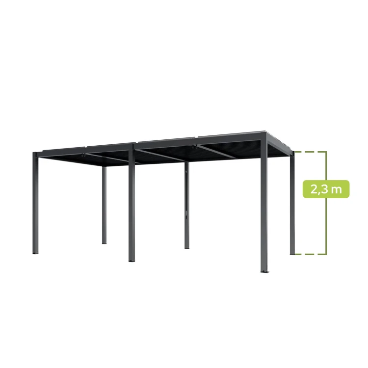 Pergola ogrodowa luxe 7,8x4 - majowo.pl