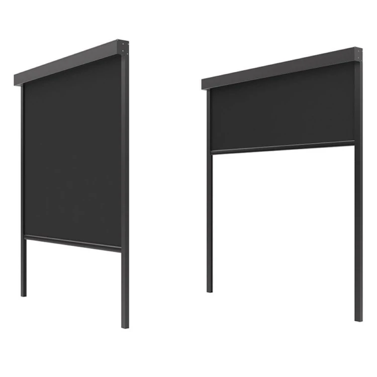 markiza do pergoli aluminiowej elektryczna antracyt, akcesoria pergoli Luxe - MAJOWO.PL