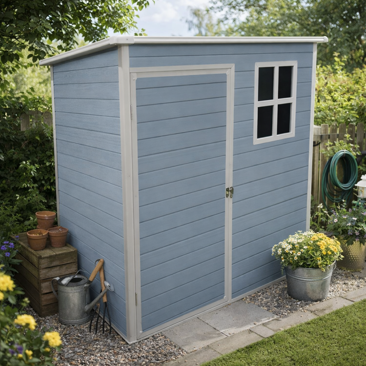 Domek narzędziowy schowek na akcesoria.