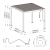 Pergola 3x3 ORIGIN antracyt