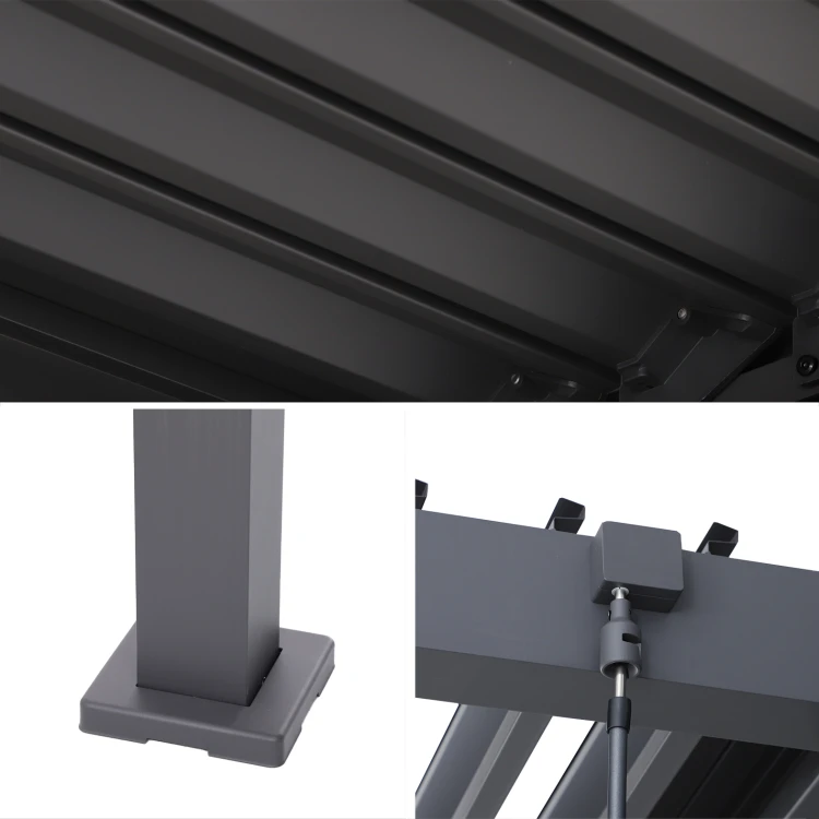 Pergola 3x3 ORIGIN antracyt - majowo.pl