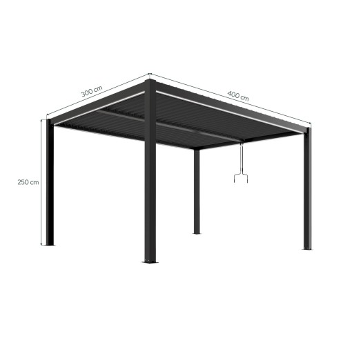 pergola ogrodowa luxe - majowo.pl - 3x4