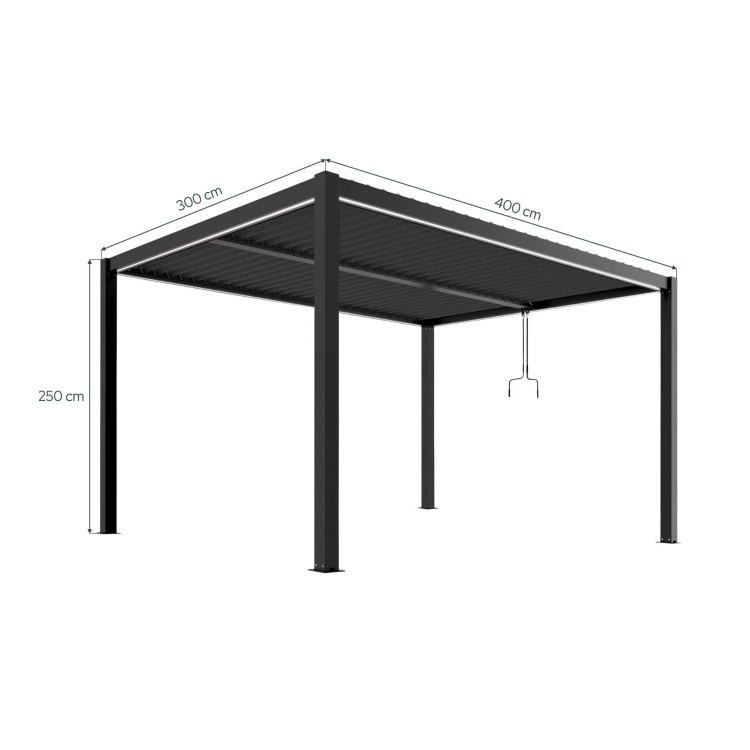 pergola ogrodowa luxe - majowo.pl - 3x4