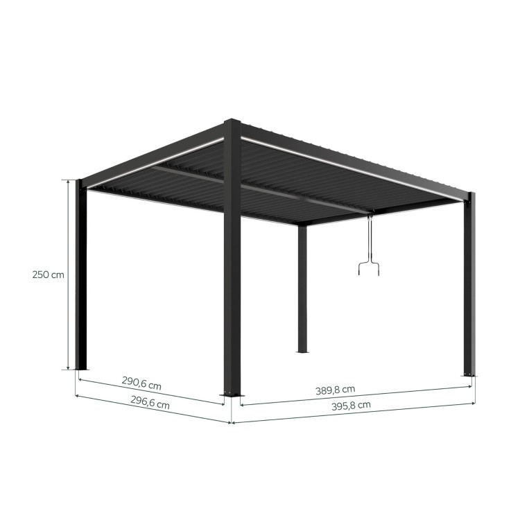 pergola ogrodowa luxe - majowo.pl - 3x4