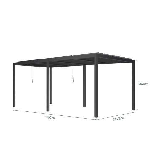 pergola ogrodowa luxe - majowo.pl