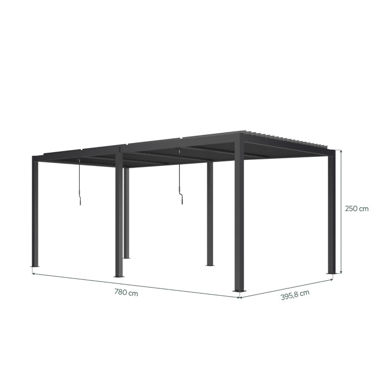 pergola ogrodowa luxe - majowo.pl
