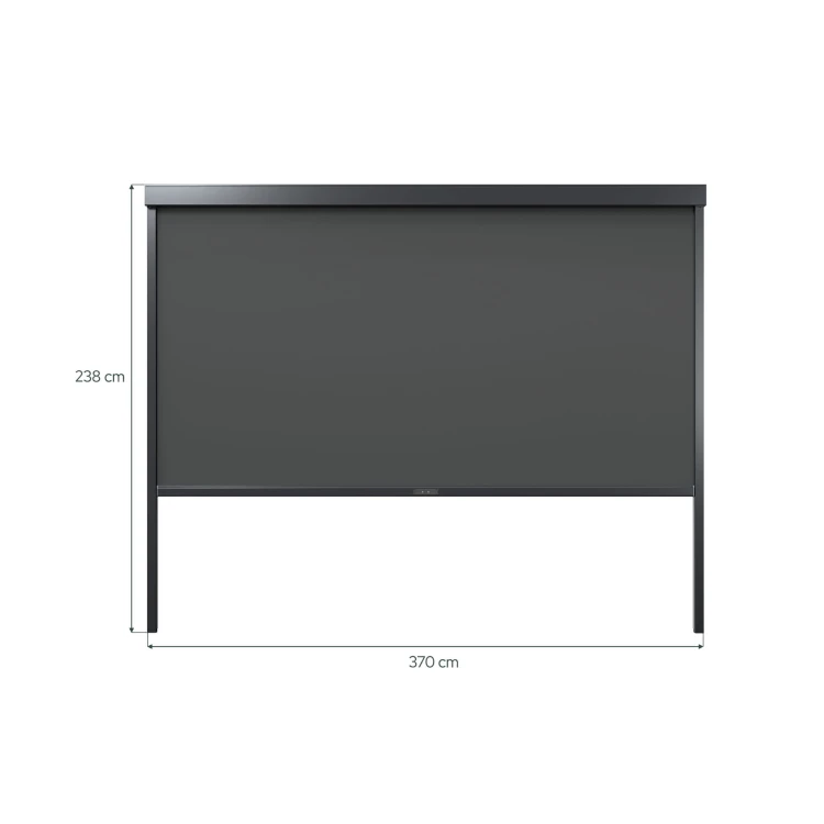 markiza akcesoria Luxe antracyt 2,5m - majowo.pl
